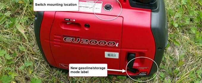 Eu2000i Generator Bad Gas Ethanol Gummed Carb Eliminator SwitchReplacement for Honda OEM