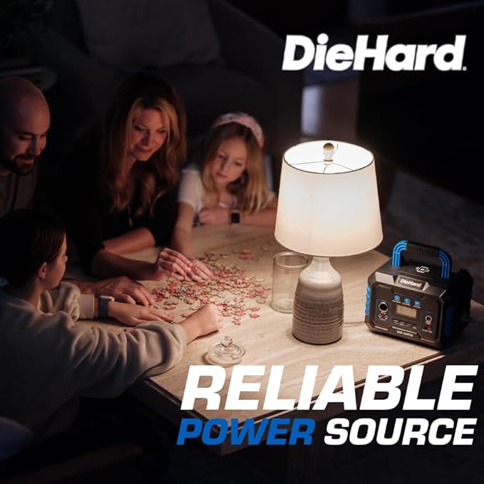 DieHard Solar Panel 200-Watt Foldable Flexible Lightweight Portable - Designed for use with DieHard Portable Power Stations