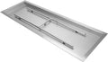 Stanbroil 36 x 12 Inch Rectangular Fire Pit Burner with Drop-in Fire Pan Gas Firepit Insert for DIY Fire Table 304 Stainless Steel 150000 BTU Max