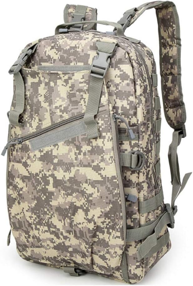 Outdoor Sports Pack Hiking Bag Tactical Rucksack Camo Knapsack Combat Camouflage Tactical Molle 35L Backpack
