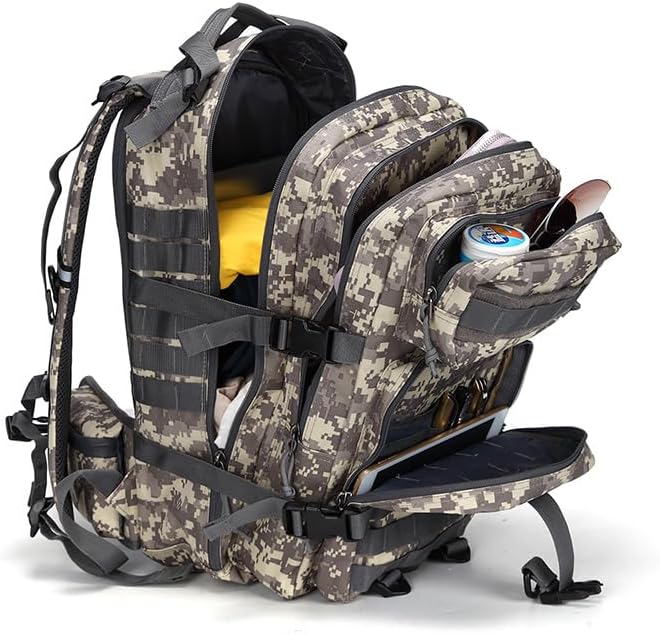 Camo hunting backpacksmall tactical backpack military backpack for men camping backpack 3-day bag(Acu Camo)