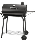 Kendane Barrel Charcoal Grill Large Charcoal Grills with Front and Side Shelf 627 Square Inches Cooking Grid Outdoor BBQ Grill Perfect for Backyard Camping Patio Parties and Picnics