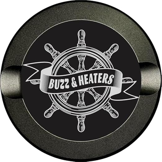 Buzz &amp Heaters Metal Container for Zyn | Metal Holder for Zyn |Metal Can for Zyn | Metal Cases for Zyn Holder | Metal Pouch Cans for Zyn | Offshore Helm &amp Wheel Anodized