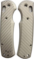 1 Pair Scales Handle Fits for Benchmade Griptilian 550 551 Custom CNC Aluminum Handle Patch Replacement