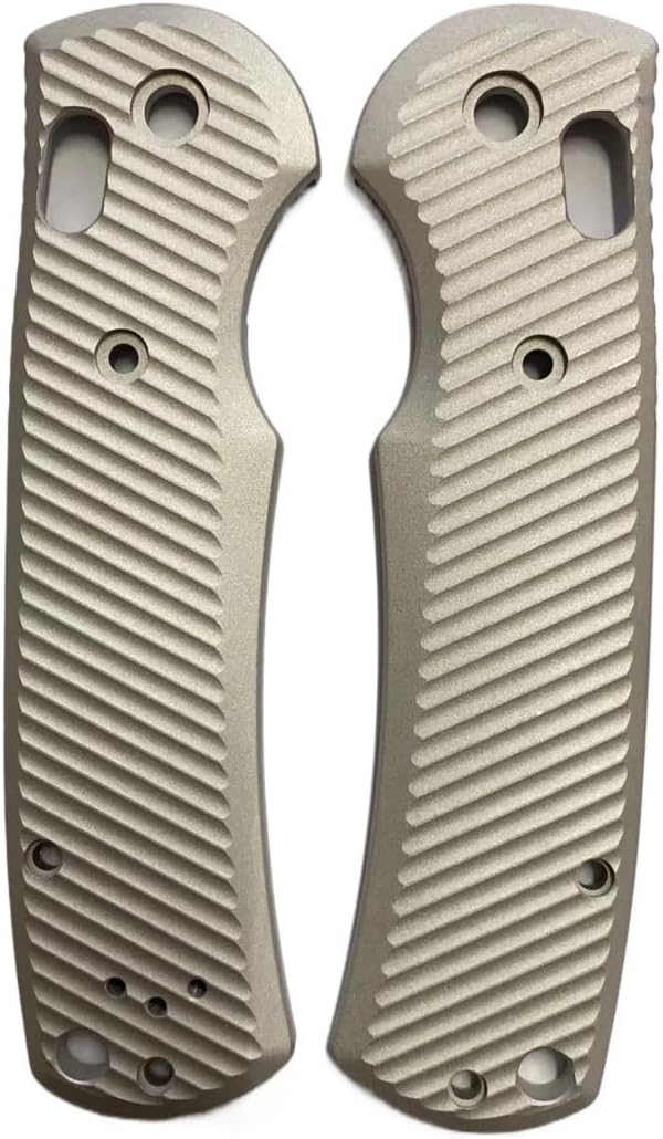1 Pair Scales Handle Fits for Benchmade Griptilian 550 551 Custom CNC Aluminum Handle Patch Replacement