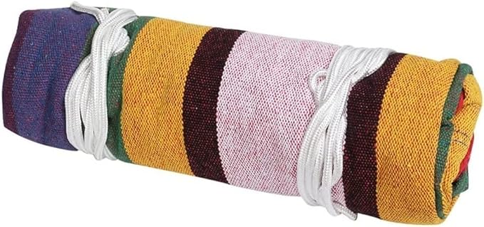 Portable Hammock Outdoor Garden Sports Home Travel Camping Swing Canvas Stripe Hang Bed Chair