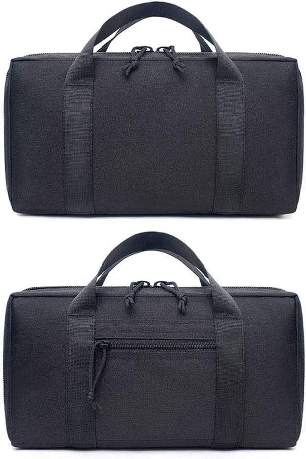 Outdoor Tactical Bag Assault Combat Kit Pack Tactical Clutch Bag Protective Pocket - Black