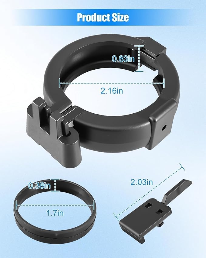 HC-113 Panel Clamp Assembly Compatible with Heliocol Swim-Joy Swim-Lux Sunstar Swimming Pool Solar Panels 4 Pack