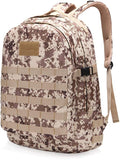Outdoor Sports Pack Hiking Bag Tactical Rucksack Camo Knapsack Combat Camouflage Tactical Molle Backpack - DD