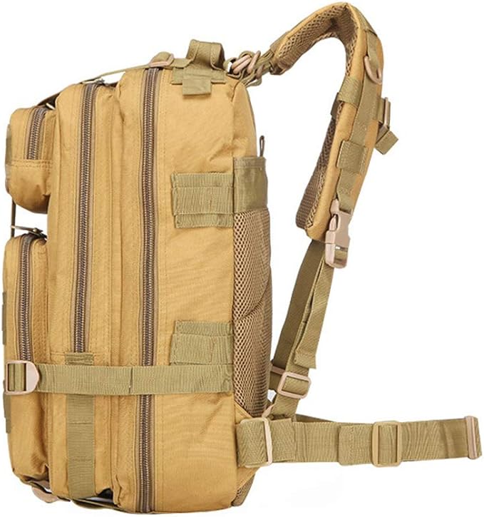 Outdoor Sports Pack Hiking Bag Tactical Rucksack Camo Knapsack Combat Camouflage Tactical Molle 25L 3P Backpack - DD