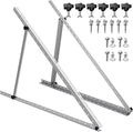 Upgraded 47in Adjustable Solar Panel Tilt Mount Brackets Foldable Tilt Legs Support 100 200 300 400 500 Watt Solar Panels 4-8Pcs Solar Panel Stand for Roof Off-Grid RV and Boat