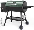 DAMNISS Pellet Smoker Grill Combo 565 SQ.IN Cooking Area with PID Temperature Control (180-450°F) Electric BBQ Meat Grills &amp Smokers Patio Backyard for Roast Outdoor