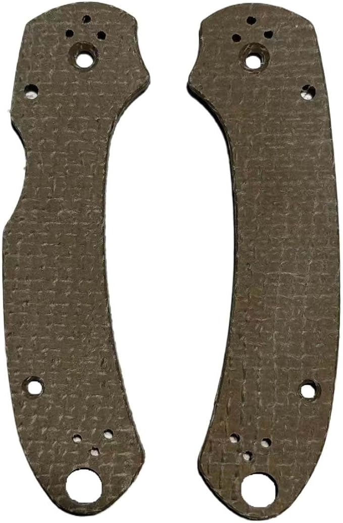 1 Pair Linen Micarta Scales Handle Fits for C223 Para3
