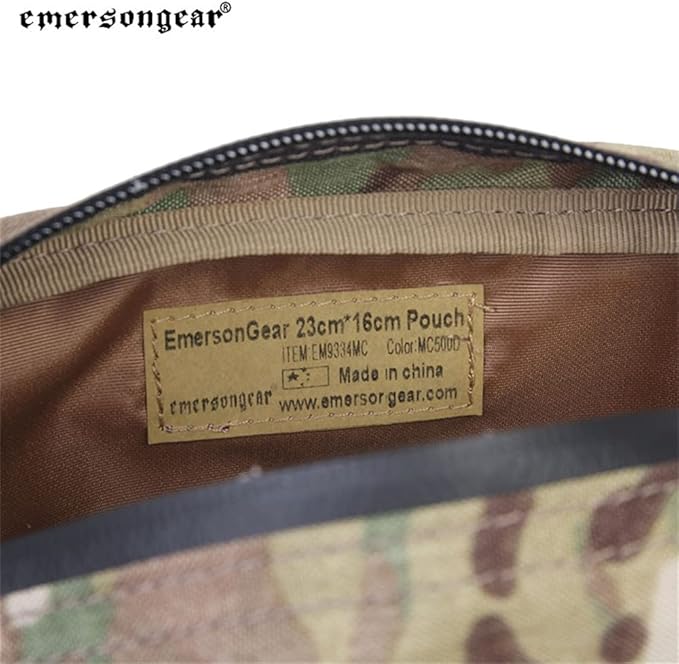 emersongear 23cm*16cm PouchHorizontal Tac Pouch Molle Vest Drop Organizer for Duty Belt Vest Backpack