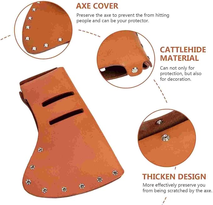 Hatchet Sheath Thick Durable Universal Professional Protector Versatile Hatchet Cover Portable Case for Hand Tools Camping Gear