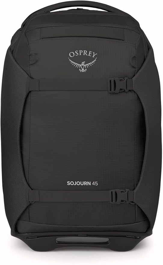 Osprey Sojourn 22/45L Wheeled Travel Backpack with Harness Black