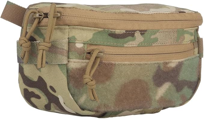Tactical Sub Abdominal PouchDual-Purpose Dangler Drop Pouch with Tourniquet HolderTactial Vest Chest Rig Carrying Kit Bag