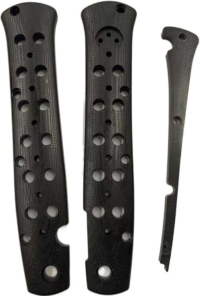 1 Pair G10 Scales with 1PC Spine Backspacer Replacement Fit for Ti Lite 4inch 26SP