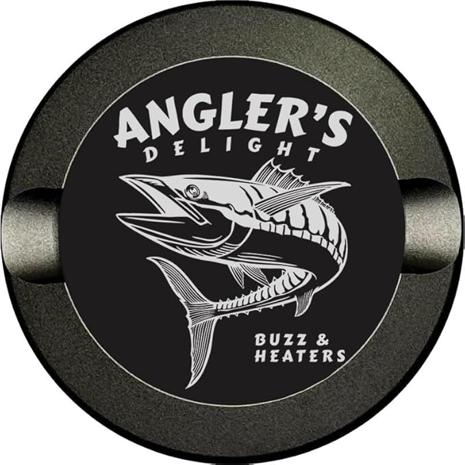 Buzz &amp Heaters Metal Container for Zyn | Metal Holder for Zyn |Metal Can for Zyn | Metal Container for Zyn Gift for Him | Metal Case for Zyn | Subdued Fishing Containers for Zyn | Angler's Delight