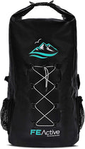 FE Active Dry Bag Waterproof Backpack - 30L Eco Friendly Bag for Men &amp Women for Fishing Travel Hiking Beach &amp Survival Gear. Storage for Camera &amp Camping Accessories | Designed in Cali