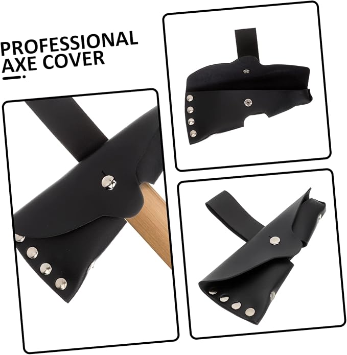 POPETPOP 2pcs Portable Hatchet Cover Protective Casing for Outdoor for Axes Enclosure for Enhanced Safety for Camping and Adventure Activities