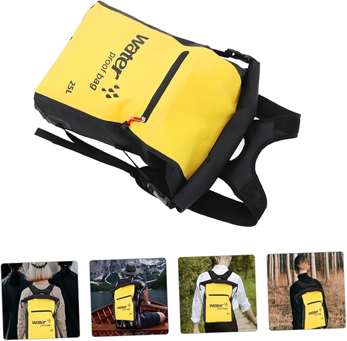 KOMBIUDA Professional 25l Waterproof Backpack for Water Sports Drifting Kayaking Beach Bag Pvc Material