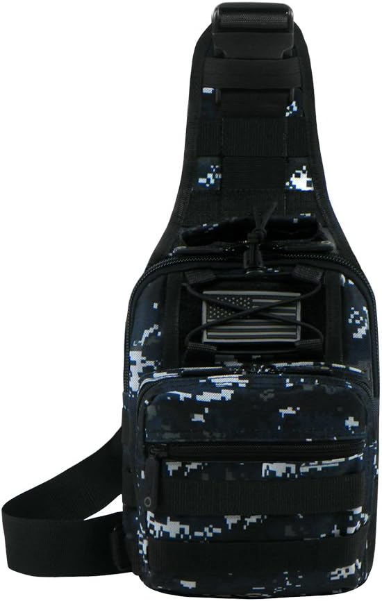 East West U.S.A RTC517 Tactical Sling Chest Utility Shoulder Bag
