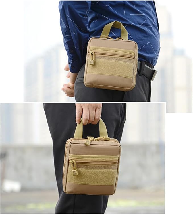 Tactical Molle Pouch Compact Water-Resistant EDC Bag Small Utility Pack