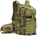 Outdoor Sports Pack Hiking Bag Rucksack Knapsack Combat Camouflage Tactical Backpack- Russia Camo