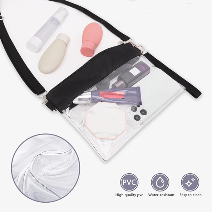 Waterproof Bags Screen Touch Sensitive Adjustable Waist Strap Floating Waterproof Bags Travel Beach Swimming Kayaking Boating Pool Accessories White Bag