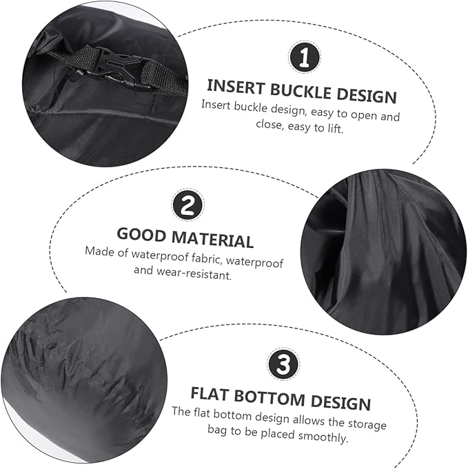VANZACK 4pcs Dry Bag Large Capacity Portable Floating Backpack for Kayaking Rafting and Swimming Durable and Convenient Drifting Pouch