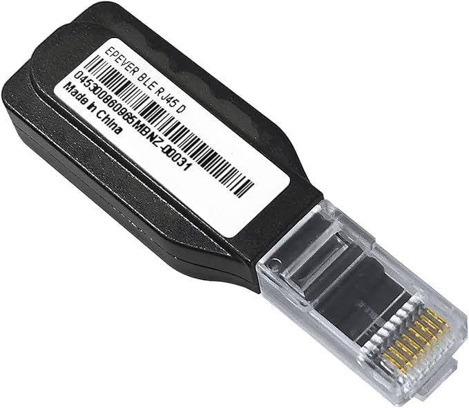 EPEVER BLE Adapter for MPPT Charge Controller  Supports Android/iOS app 2023New Version (EPEVER-BLE-RJ45-D)