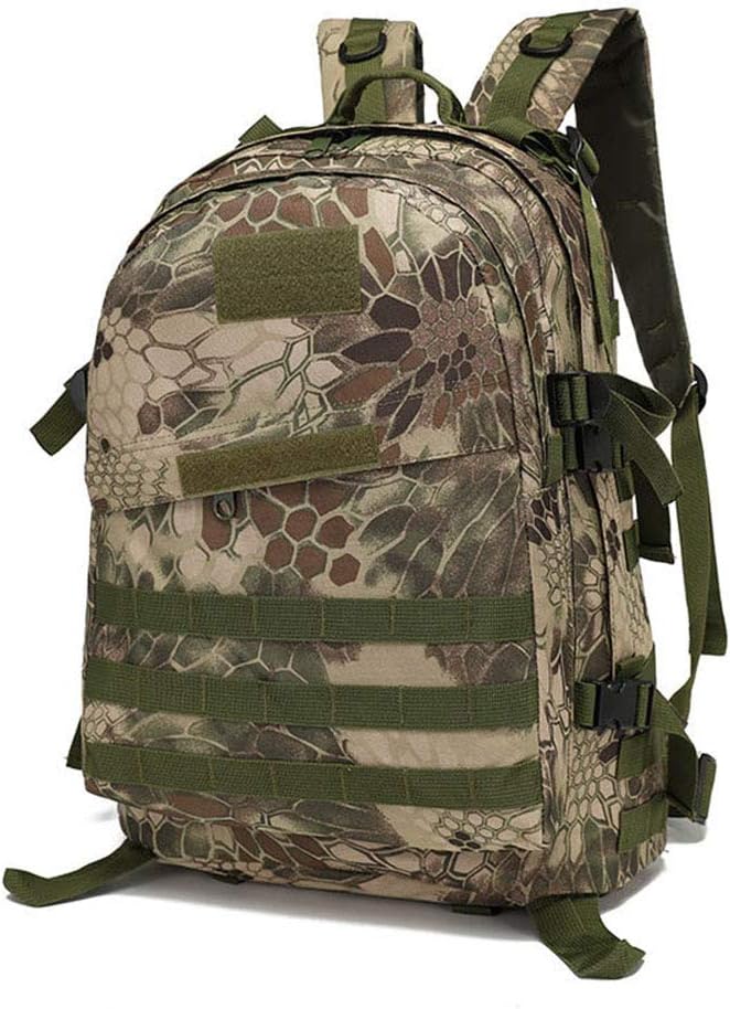 Outdoor Sports Pack Hiking Bag Tactical Rucksack Camo Knapsack Combat Camouflage Tactical 30L Molle 3D Backpack - Mandrake