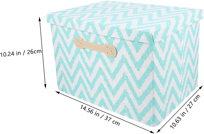1pc Clothing Storage Boxes Fabric Storage Boxes Square Organizers Household Organizers Dolls Toys