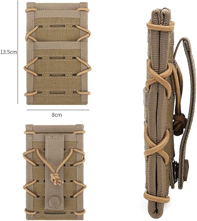 Outdoor Tactical Bag Assault Combat Camouflage Pack Tactical Molle Cell Phone Pouch