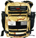Directional Force | D1 Series Tactical Backpack | Durable Backpack with Multiple Storage Compartments | Performance Apparel &amp Products (Desert Camo)