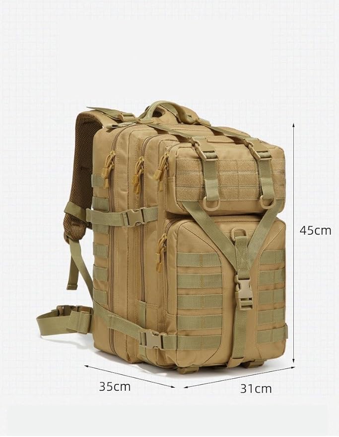 Tactical Backpack Military Molle Hiking Sports camping picnic mountaineering green