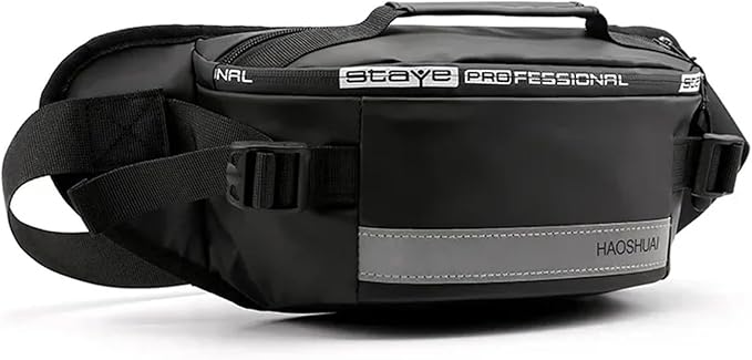 2025 Large Capacity Anti-theft Male Belt Close-Fitting Waist Bags Multi-Functional Shoulder Bag Men Nylon Chest Pack(Blue)