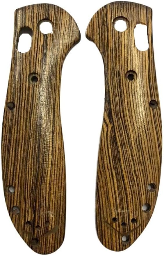 2-Piece Set Solid Wooden Scales Replacement Fits for Griptilian 550/551/553