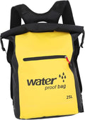 VANZACK Professional Waterproof Design 25l Dry Bag Backpack Beach Bag Tote Pvc Material for Outdoor Activities
