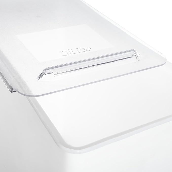 Carlisle FoodService Products BIN3602 Portable Ingredient / Food-Storage Bin with Sliding Lid 36 Gallon White