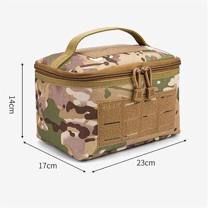 Outdoor Camouflage Tactical Bullet Storage Bag Molle Magazine Bag Hunting Handbag Hiking Camping Portable Wash Bag