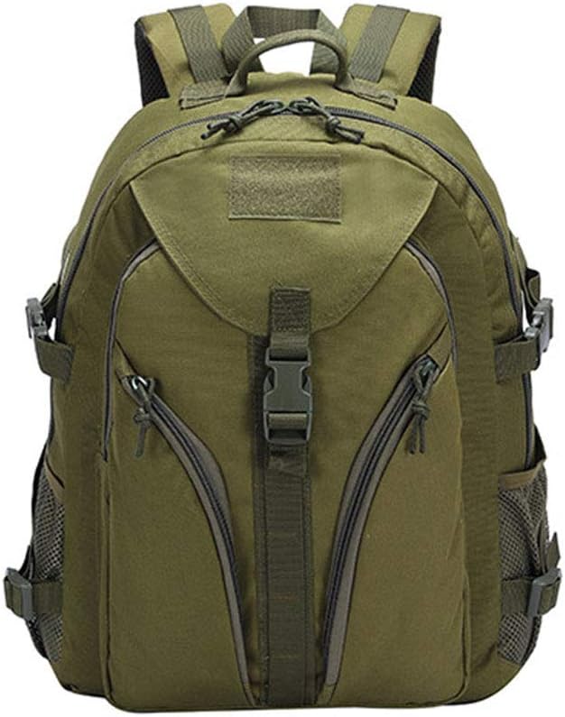 Outdoor Sports Pack Hiking Bag Tactical Rucksack Camo Knapsack Combat Camouflage Tactical 25L Backpack - Green
