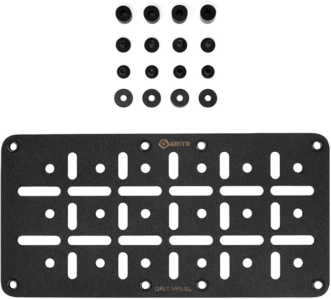 GRITR Kydex Hook &amp Loop Panel Insert/Adhesive Loop Sheets – Tactical &amp Military Gear Organizers for Holsters Mag Carriers Knife Sheaths Flashlights and More