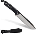 Extrema Ratio - Tuscan (Black) Fixed Blade Knife Bohler N690 steel blade 3.5 mm thick hardened to 58 HRC satin finish blade aluminum handle made in Italy