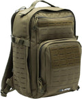 LAPG Atlas 12 Hour Tactical Backpack for Men &amp Women Survival Gear Bag Large Hiking Camping Bug Out Backpack OD Green