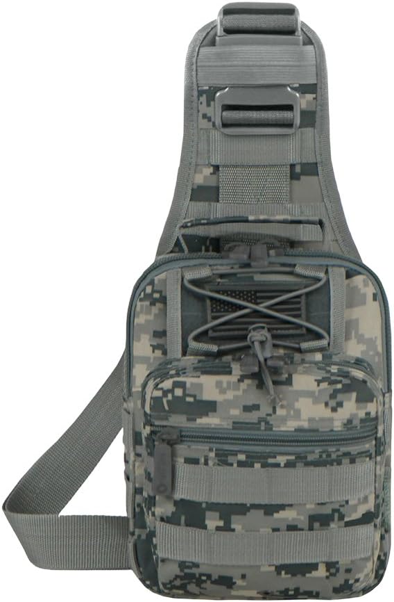 East West U.S.A RTC517 Tactical Sling Chest Utility Shoulder Bag