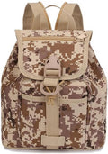 Mini Daypack Military Tactical Backpack Rucksack Tactical Assault Pack Bag for Hunting Camping Trekking (Desert Digital)