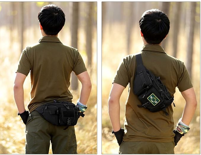 CREATOR Tactical Waist Pack for Men &amp Slingshot Ammo Pouch
