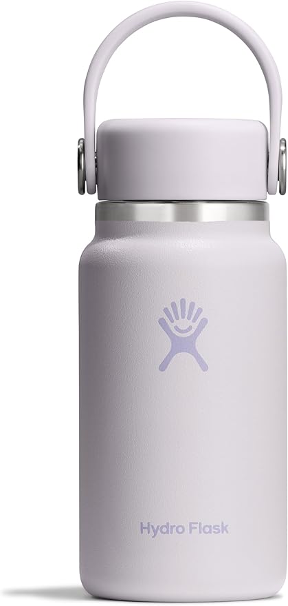 Hydro Flask Micro Bottle - Insulated Mini Leak Proof Flask for Purse or Pocket in 6.7 Oz Cloud Pink